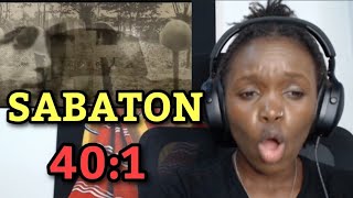 African Girl First Time Hearing Reaction to Sabaton - 40:1