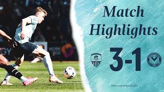 Highlights Notts County 3-1 Newport County