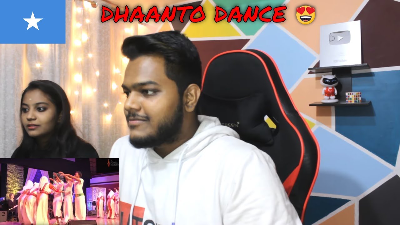 Первая реакция индийцев на традиционный сомалийский танец дханто