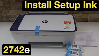 HP DeskJet 2742e Setup Ink Installation