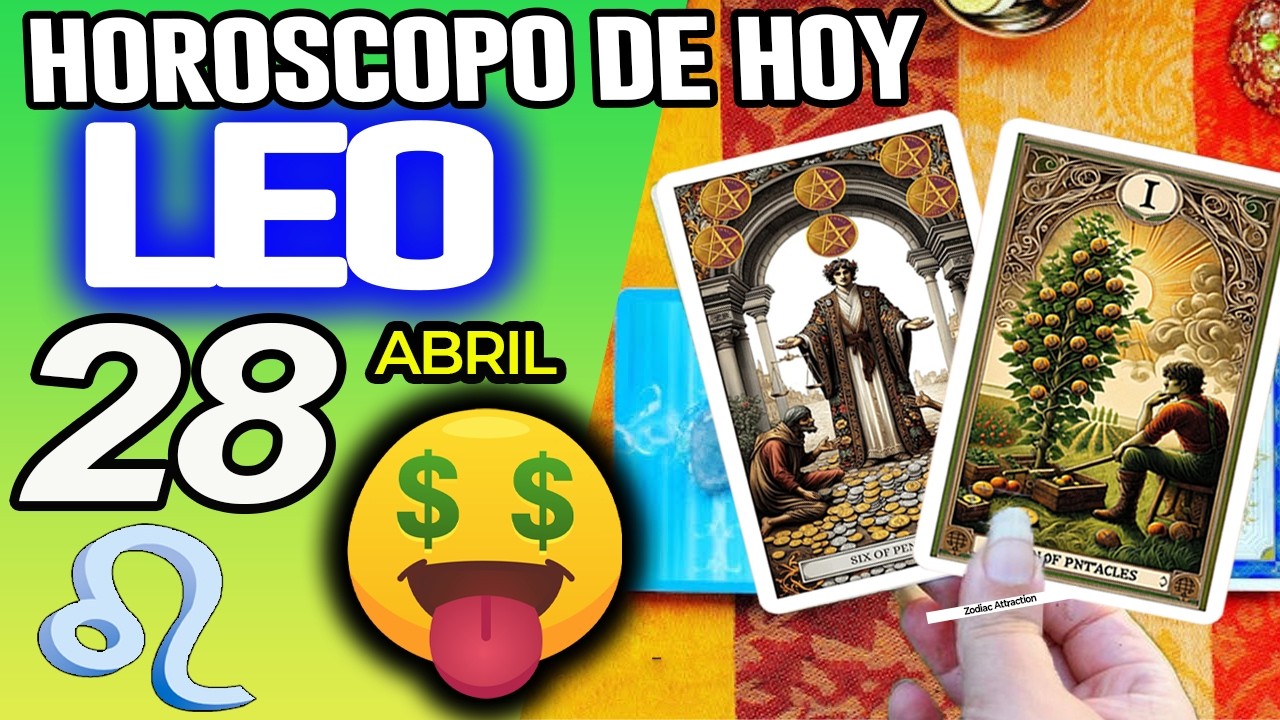 LEO ♌🤑💲TE LLOVERÁ DINERO COMO NO LO ESPERABAS💲🤑 Horóscopo De Hoy 28 De ...