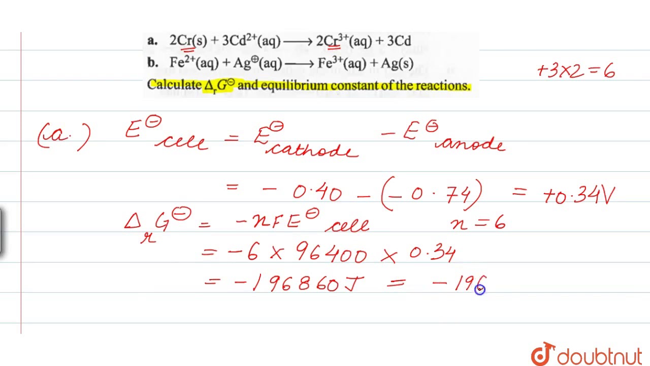 Calculate The Standard Potential