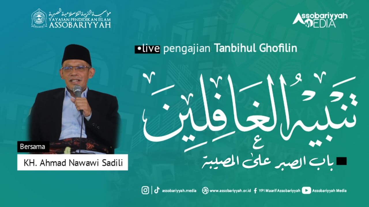🔴 LIVE - PENGAJIAN KITAB TANBIHUL GHOFILIN II PONPES ASSOBARIYYAH PUSAT II 14 JANUARI 2026 II