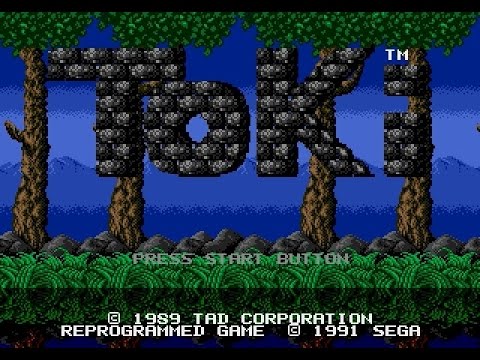 Mega Drive Longplay [414] Toki: Going Ape Spit