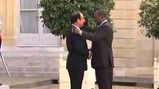 Pr Alpha Conde Et Son Homologue François Hollande - Paris 02 07 2012