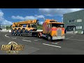 Рен (FR) - Бильбао (ES) | Kenworth K100E | автокран UTM SD-833