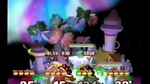 DDRKirby(ISQ) - 3-23,24-11 - SSBM - #40 - Bowser Challenge - CPU(Bowser).MPG