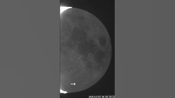 Meteors SLAMMING Into the Moon!  Geminids 2025🌕 #Geminids2025 #meteorshower #astronomy