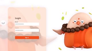 Python | Tkinter UI Login Screen 1920x1080