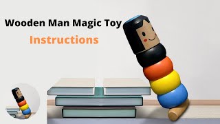 Immortal Daruma Unbreakable wooden man magic toy instructions