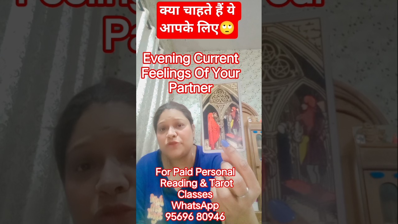 🙄EVENING CURRENT FEELINGS OF YOUR PARTNER🙄 | HINDI-TAROT🙄 