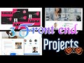 front end website project with source code