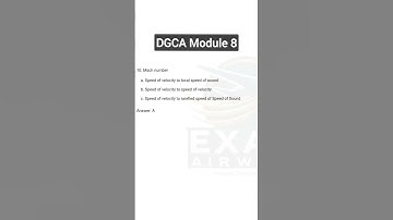 #dgca #AME #Module 8 paper