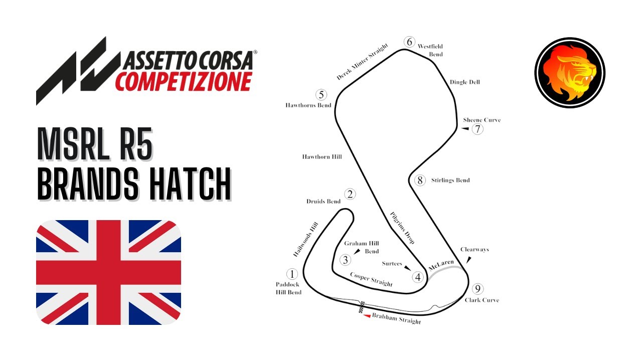 Round 5, Brands Hatch - MSRL ACC S3 | Assetto Corsa Competizione