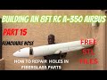 Building an 8 FT RC A-350 Airbus From Scratch. 3D printed molds, Carbon Fiber