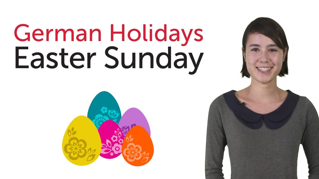 ⁣Learn German Holidays - Easter Sunday