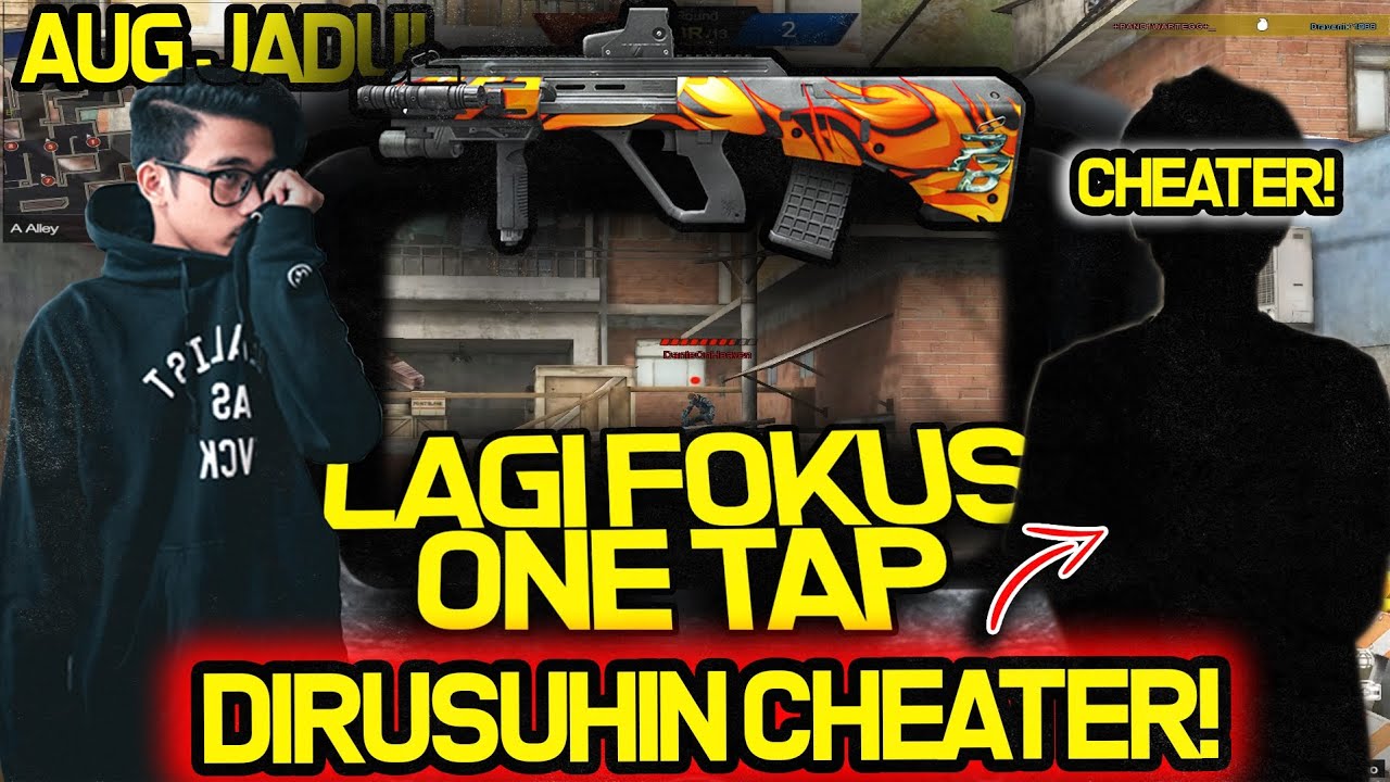 ONE TAP PAKE AUG, LANGSUNG DIRUSUHIN CHEATER!! // Point Blank Zepetto Indonesia