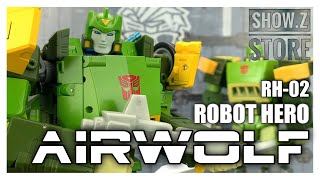 Robot Hero RH 02 AIRWOLF Transformers Masterpiece Springer Review screenshot 4