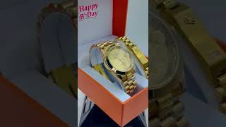 Rolex Watch And Bracket 18K