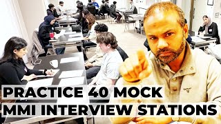 MMI Circuits Explained: Real Medical School Interview Prep + 40-Station Mock MMI Practice