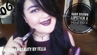 N:°6 DARK LIPSTICK a Mini Prix _ أحمر شفاه داكن بسعر رخيص ' منتوج جزائري '