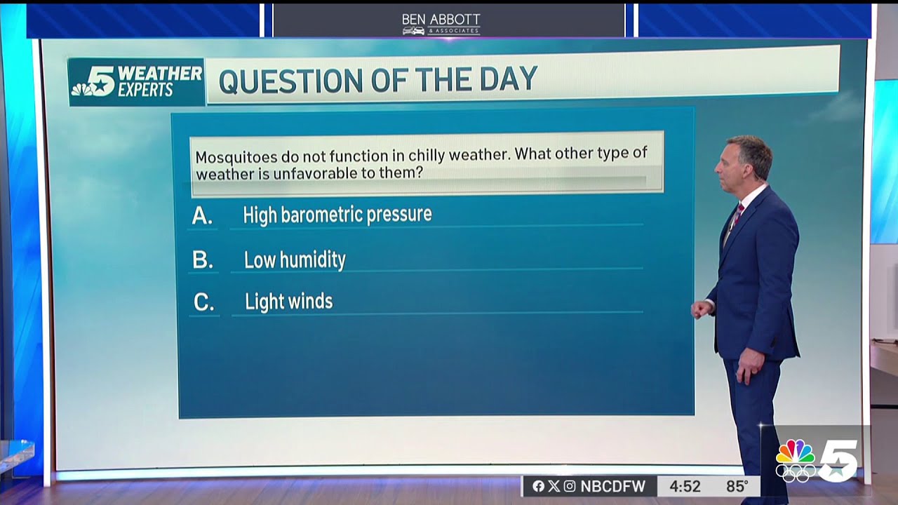 Weather Quiz: Mosquitoes | NBC DFW