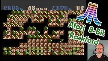 Atari 8-Bit Gameplay, Rockford