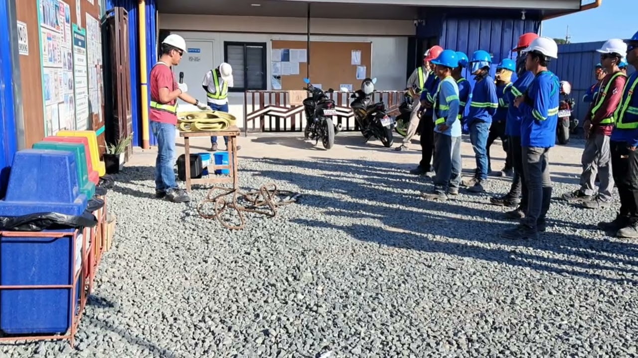 Safety Demonstration for Pre-lift Inspection of Lifting-Gears