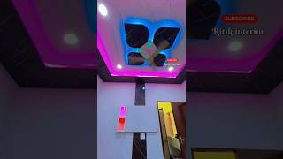 Pvc ceiling and Lcd Panel with Wall Panel Design #pvcceiling #lcdpanel #wallpanel #shorts #trending