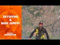 Extreme Skydiving & BASE Jumping | People Are Awesome