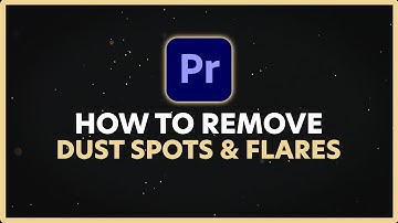 How to Remove Dust & Spots from Video in Adobe Premiere Pro