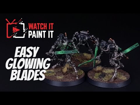 Easy Glowing Blades / Swords / Power Swords | Warhammer 40k