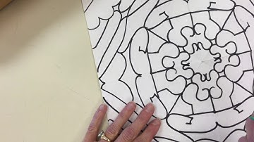 Radial Design Coloring