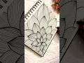 Draw with me✍️😯| zentangle pattern ⋆⭒˚.⋆#shorts #art #drawwithme #trending #zentangle #ytshorts