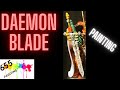 painting a daemon blade