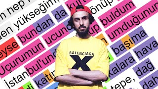 Contra - Karanlıklarda Verse Kafiye Şeması Resimi