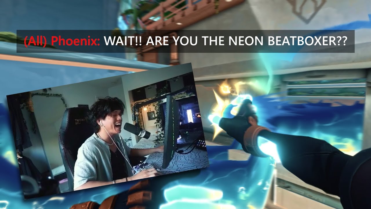 VALORANT players REACT to the BEATBOXING NEON - YouTube