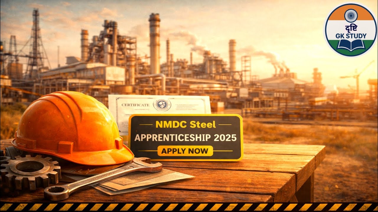NMDC Steel Apprentice 2025 | ITI, Diploma & Graduate Apprenticeship | Apply Online | NISP Nagarnar