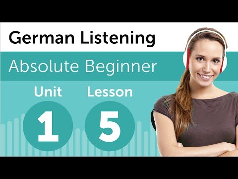 German Listening Practice - Looking at a Photograph from Germany
