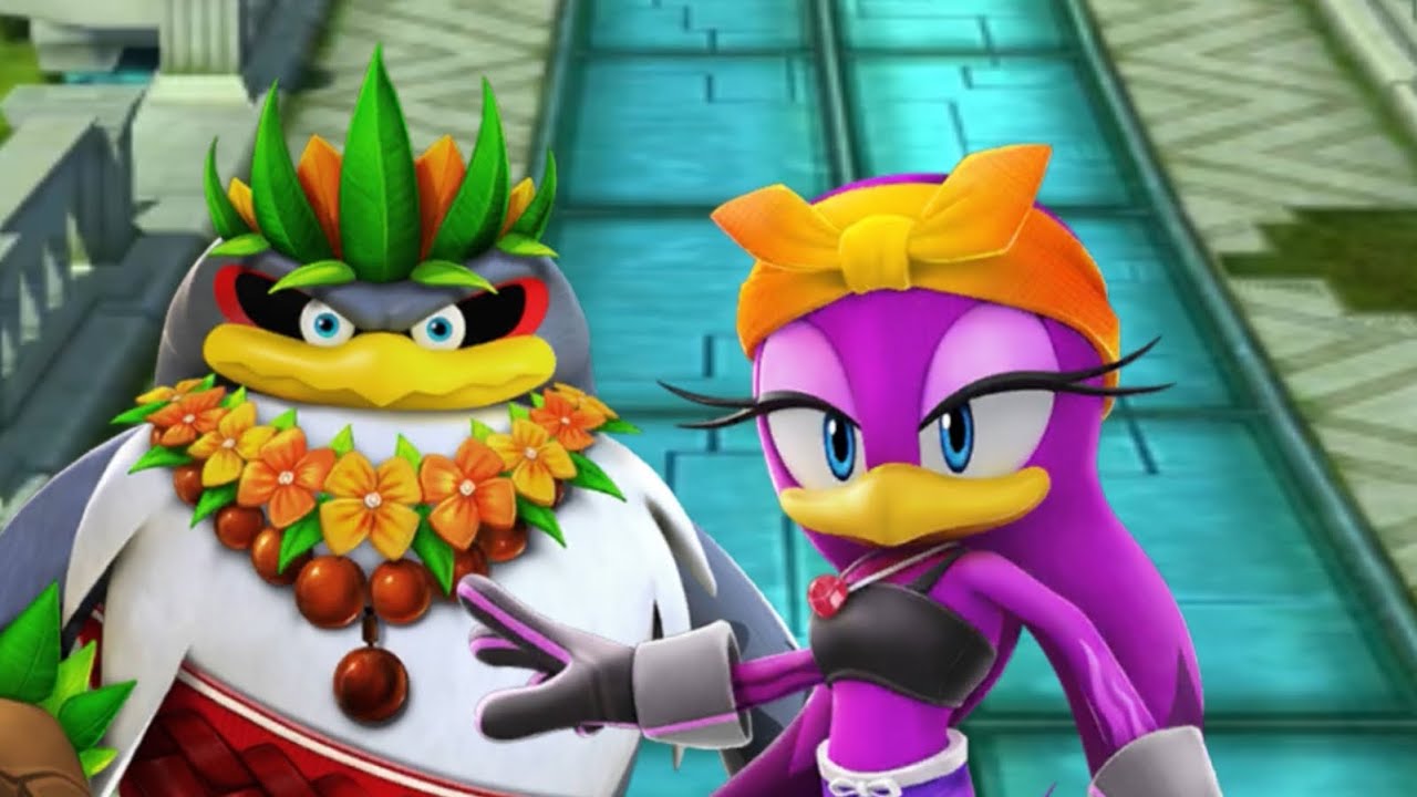 Sonic Forces Speed Battle: Summer Characters Gameplay