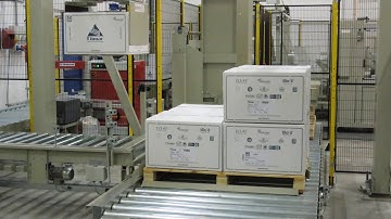 Pallettizzatore automatico di sacchi o scatole Mod. Easypal