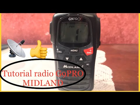 Radio MIDLAND G9PRO menu e informazioni che non sapevi (tutorial) [video senza edit.] #video #radio