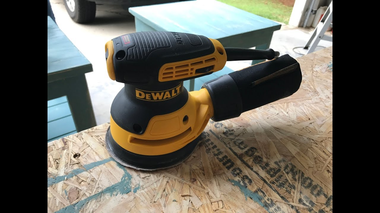 DeWalt DWE6423 Random Orbit Sander vs Hyper Tough YouTube