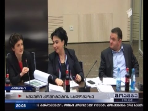 იუსტიციის მინისტრის მოხსენება და \"ნაცმოძრაობის\" პროტესტი