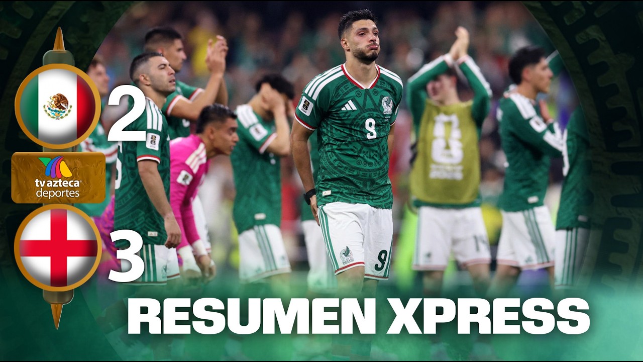 México vs Inglaterra | RESUMEN y GOLES: Partidazo de Locura en Octavos | Copa Mundial 2026