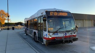 CTA Ride 2015 NovaBus LFS 8008 on Route 67 67th/69th/71st to 67th/South Shore Via La Rabida Hospital