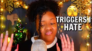 ASMR Triggers That I Hate...🥴👎🏾✨Part 3 (You'll Still Tingle 🤤✨)