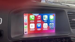 Integrare Carplayandroid Auto Si Camera Marsarier Pe Volvo V60 Sensus Navigation.