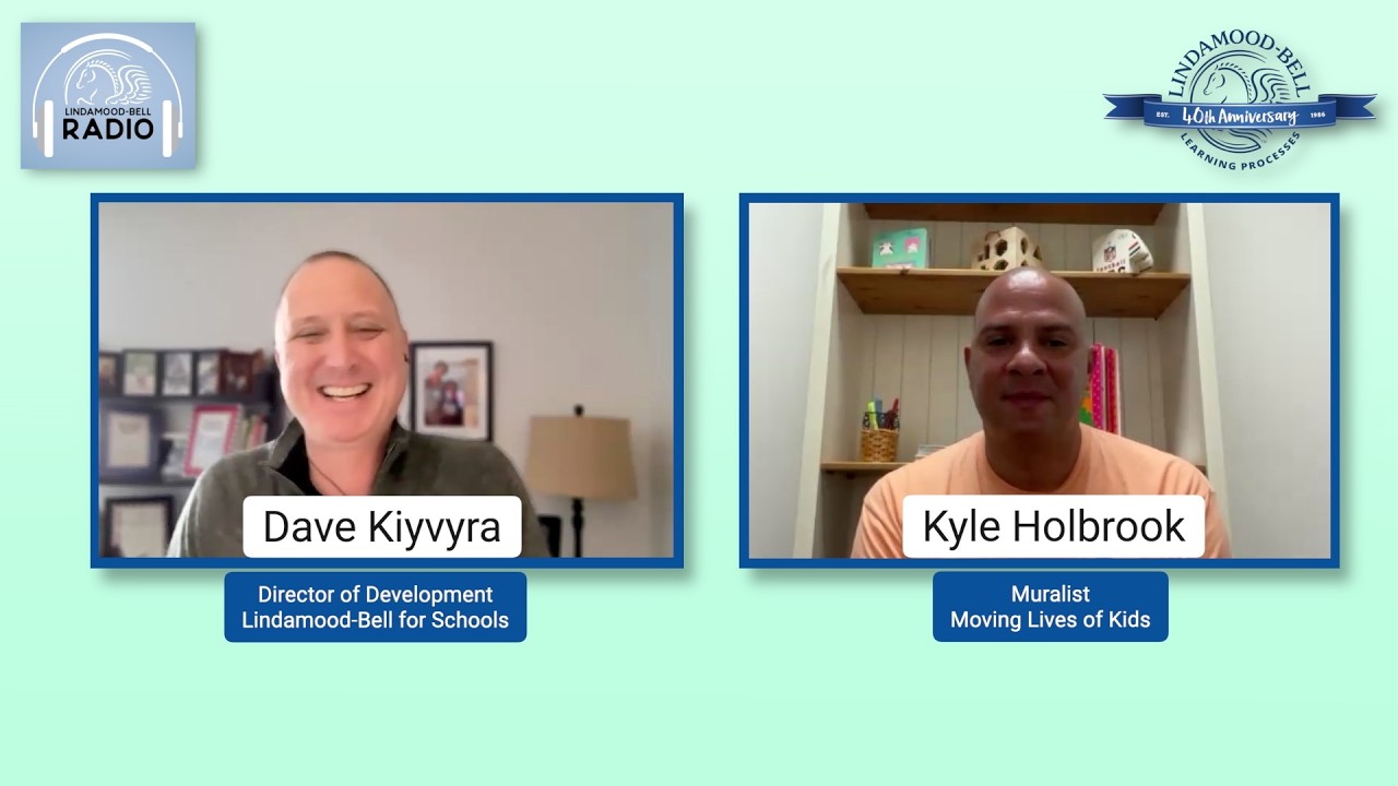 Kyle Holbrook, Muralist and founder of Moving Lives of Kids | Lindamood-Bell Radio