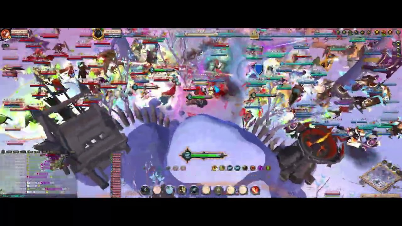 Purple vs Green vs White - Faction War 175+ players ZvZ, Oathkeeper POV (11/20 UTC17)